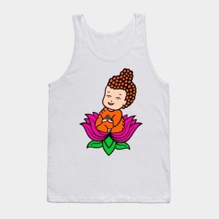 Flower Budha Tank Top